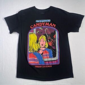 Urban Legends Black Graphic Tee - Candyman - Men’s - L